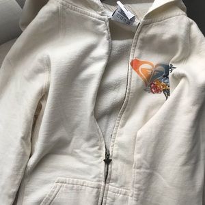 Hooded Roxy Zip Up